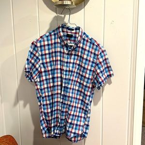 Linen Short sleeve button down